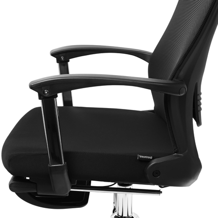 Ergonomiczny fotel biurowy z podnóżkiem ALVA