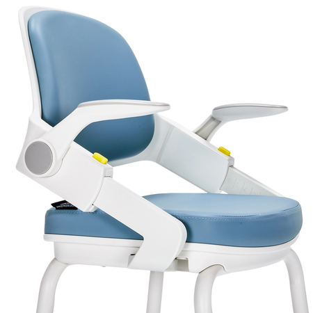 Zestaw dla dziecka regulowane biurko 112×60 z półką + ergonomiczne krzesło Spacetronik XD