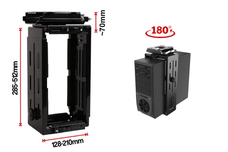 PC-Tischhalterung Spacetronik ERGOLINE SPB-101B
