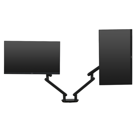 Uchwyt na 2 Monitory SPAF120B | Ergonomia i Porządek na Biurku