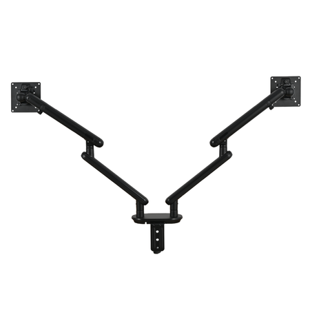 Uchwyt na 2 Monitory SPAF120B | Ergonomia i Porządek na Biurku