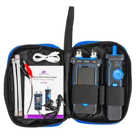 Tester światłowodów LAN POE Spacetronik SP-LT08