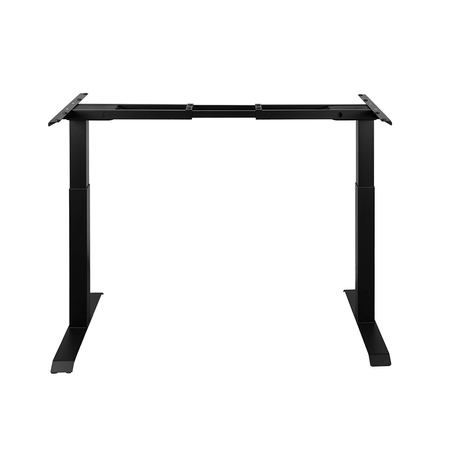 Stelaż elektryczny Spacetronik SPE-222OB + blat MDF premium czerwony