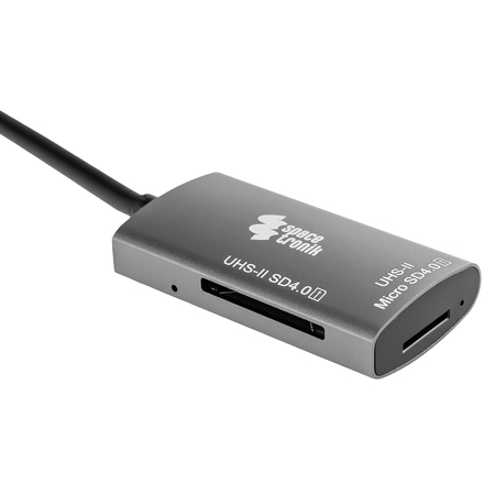 Czytnik kart SPU-CR05 USB-C USB-A Spacetronik