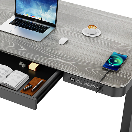 Spacetronik elektrischer Schreibtisch SPE-B127BG Astrid