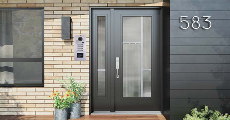 Wideodomofon czterorodzinny Spacetronik SPD-DS814