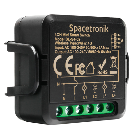 Mini-Schalter SMART WiFI Tuya 4