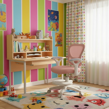 Fotel ergonomiczny dziecięcy Spacetronik SPC-XD17P