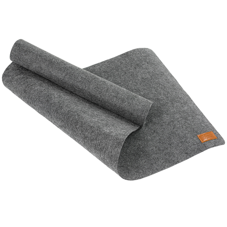 Mata filcowa pod myszkę szara 120x60cm SPB061