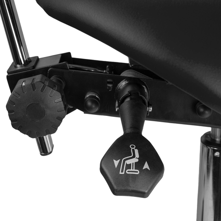 Ergonomiczny hoker regulowany SELLA 3 czarny