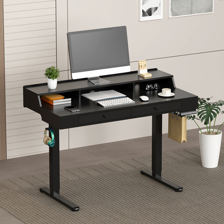 Elektryczne biurko Spacetronik SPEF141BR Frodi