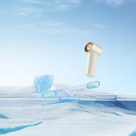 Airpuff 1 verstellbarer Handventilator weiß