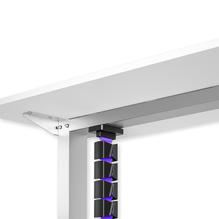 Organizer kablowy SPK-132BP czarny magnes