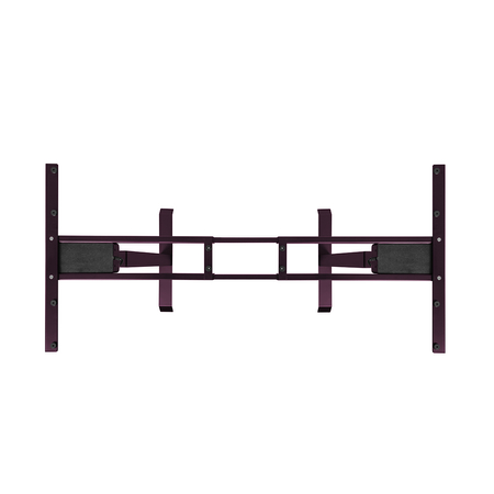 Biurko regulowane Vegard elektryczne dwusilnikowe MDF fioletowo-zielone