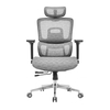 Regulowany Fotel do biurka obrotowy 4D MIRA Szary