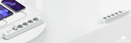 Listwa zasilająca Spacetronik SR-203 4 porty USB