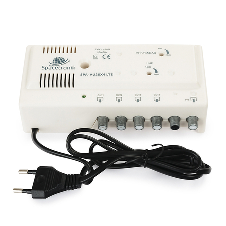 Home TV-Verstärker 4xOUT Spacetronik SPA-VU28X4