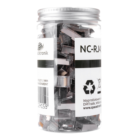 RJ45 Kat. 6 FTP-Steckverbinder NC-RJ456FT-11 100St