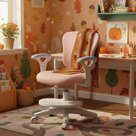 Krzesło dziecięce Spacetronik SPC-XD17P Różowe