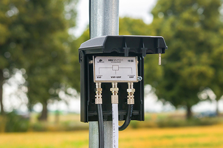 Zestaw antena UHF+VHF H diplexer Spacetronik EOS