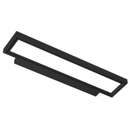 Lampa ścienna kinkiet do biura GLOW D24 Pro Czarna