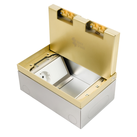 Gniazdo podłogowe puszka Spacetronik SPS-W22G_S3