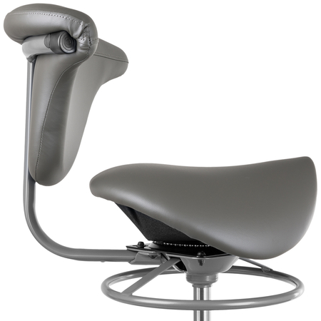 Ergonomiczny hoker regulowany SELLA 2 szary