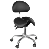 Ergonomiczny hoker regulowany SELLA czarny