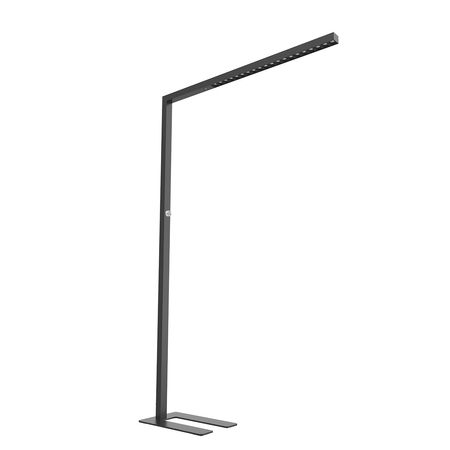 Lampa wolnostojąca podłogowa GLOW D22 Pro Czarna