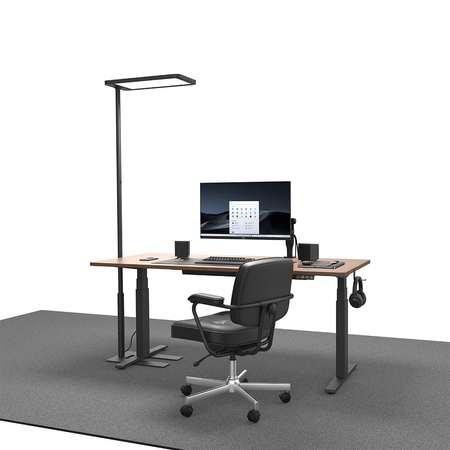 Lampa wolnostojąca podłogowa LED GLOW D20 Srebrna