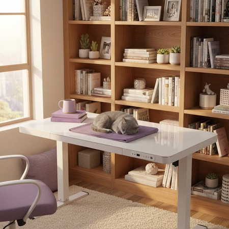 Spacetronik elektrischer Schreibtisch SPE-B128BG Astrid