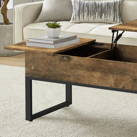 Stolik kawowy 2w1 rozkładany blat Funky Furniture