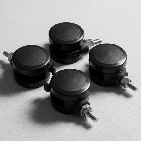 Spacetronik Schreibtisch-Rollen SPE-A01