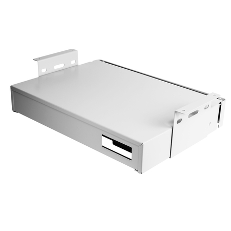 Under-Desk Storage Drawer Shelf Standard White