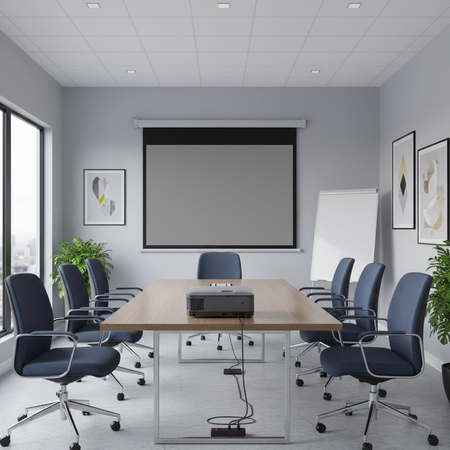 Zestaw ekran reczny uchwyt SPA P02B transmiter SPH CW32