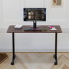 Mobile standing desk with wheels SPE101B