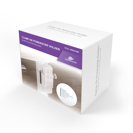 Uchwyt do listwy zasilającej Spacetronik SPB010B