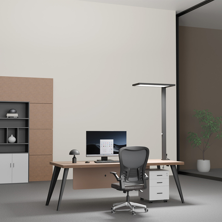 Lampa biurkowa LED narożna GLOW D24 Pro Czarna