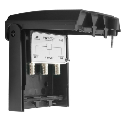 UHF+VHF H-Diplexer-Antennenset Spacetronik EOS