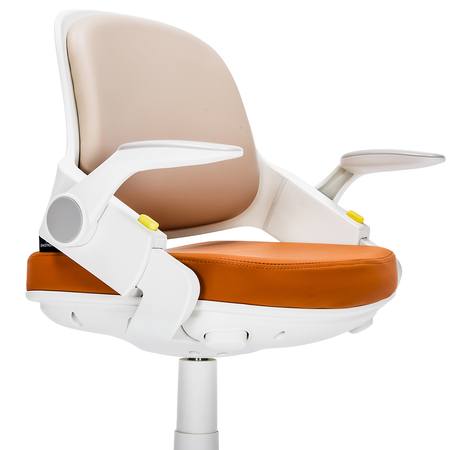 Fotel obrotowy dziecięcy Spacetronik SPC-XD10H Brązowe