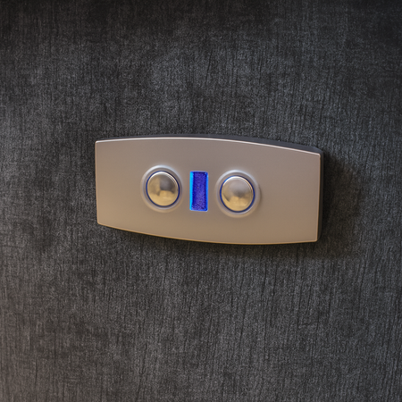 Fotel elektrycznie regulowany Spacetronik Flax 04 relaksacyjny bujany szary