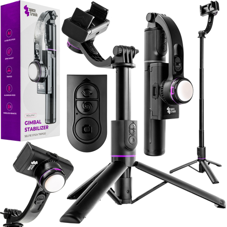Spacetronik SR-ROLLPIX01 Selfie Stick plus statyw