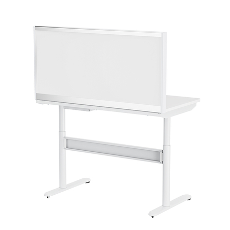 Mobile Dual-Motor Sit-Stand Desk with Divider