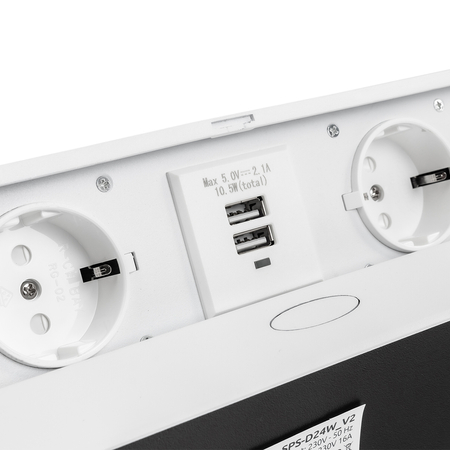 Gniazdo blatowe otwierane Spacetronik SPS-D24W V2
