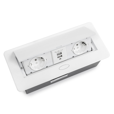 Gniazdo blatowe otwierane Spacetronik SPS-D24W V2