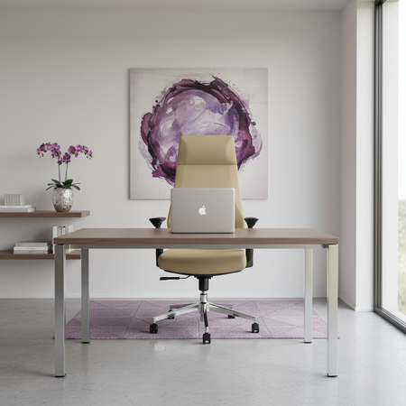 Fotel biurowy obrotowy z podłokietnikiem 4D GUNNAR