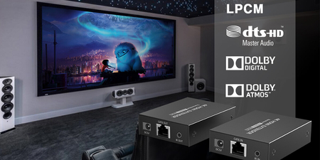 Konwerter HDMI na LAN Spacetronik SPH-HLC6IR3 4K60