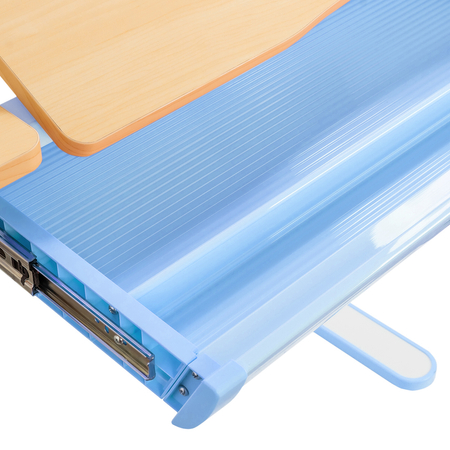 Zestaw dla dziecka regulowane biurko 112×60 z półką + ergonomiczne krzesło Spacetronik XD