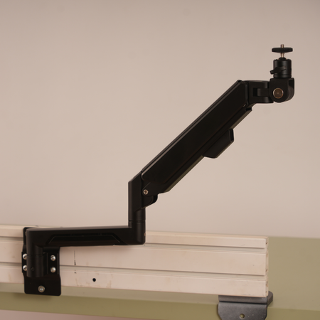 Uchwyt Ścienny SPAZ111B do Monitora i Projektora | Sprężyna Gazowa, Aluminium