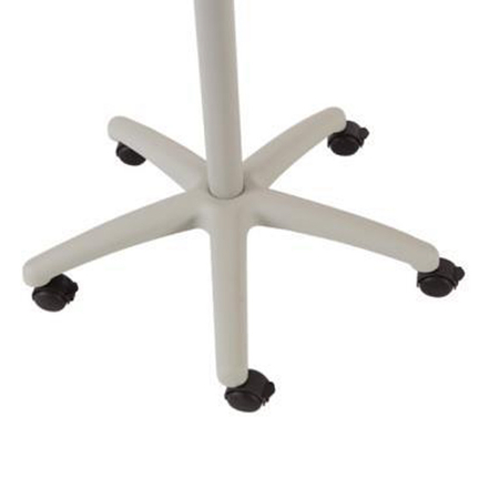 Höhenverstellbarer Ständer auf Rädern mit Whiteboard